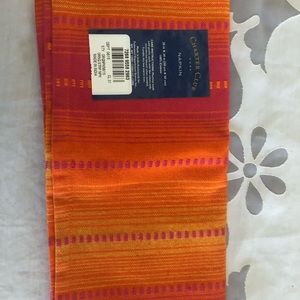 Cotton Fabric Napkins 20” x 20” New Craft